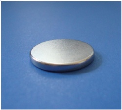 Neodymium magnet discs gold coating